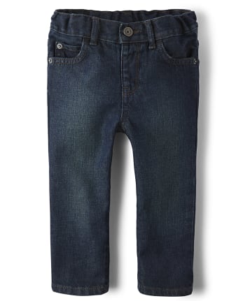 Jeans ajustados básicos para bebés y niños pequeños