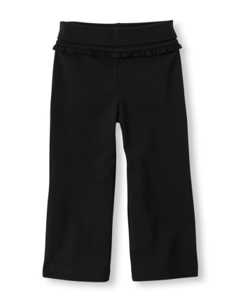 Toddler Girls Foldover Waist Pants