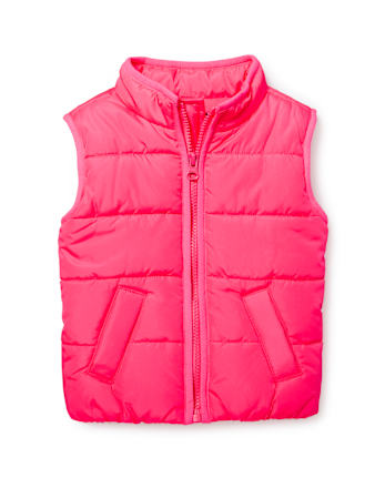 Toddler Girls Lightweight Puffer Vest