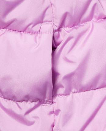 Toddler Girls Hooded Lightweight Puffer Jacket