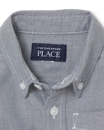 Toddler Boys Uniform Oxford Button Down Shirt