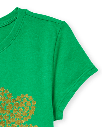 T-shirt graphique Girls Love Shamrock