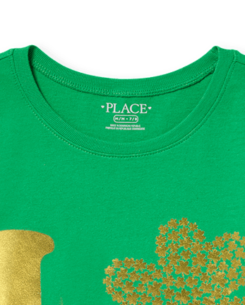 T-shirt graphique Girls Love Shamrock