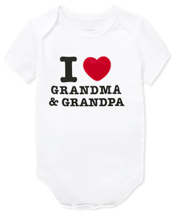 Body graphique unisexe pour bébé grand-mère et grand-père