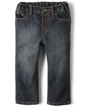 The Children's Place Boys' Basic Straight Leg Jeans 