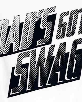 Boys 'Dad's Got Swag' Graphic Tee