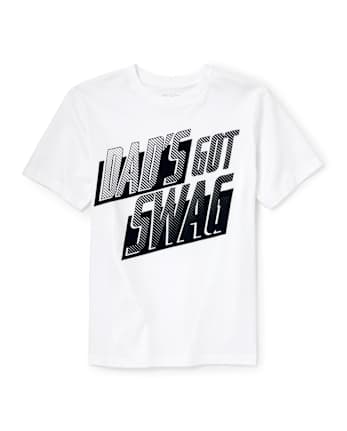 Boys 'Dad's Got Swag' Graphic Tee