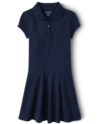Girls uniform polo dress Outlet