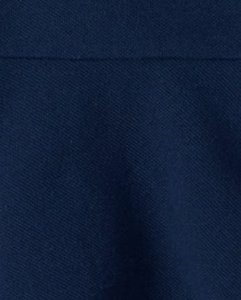 Robe polo en piqué à manches longues pour fille - TIDAL
