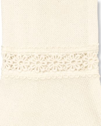 Girls Long Bell Sleeve Lightweight Sweater Top