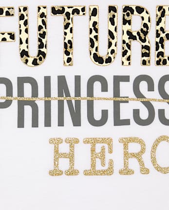 Toddler Girls Embellished Girl Power Graphic Tee 3-Pack