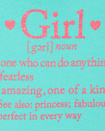 Toddler Girls Embellished Girl Power Graphic Tee 3-Pack