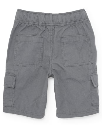 Pantalones cortos de carga tejida para niños