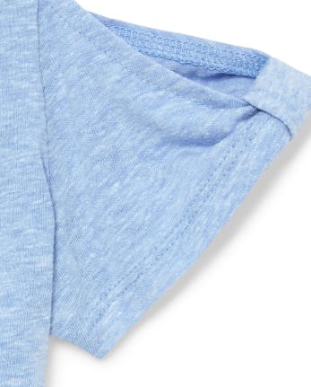 Girls Cold Shoulder Cut Out Top