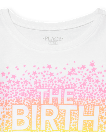 Girls Birthday Graphic Tee