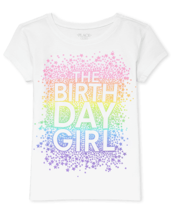 Children's place birthday girl shirt clearance