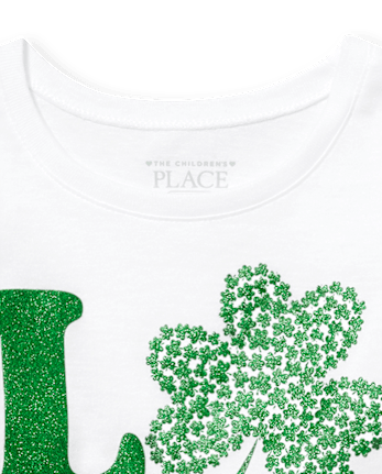 Baby And Toddler Girls St. Patrick's Day Graphic Tee