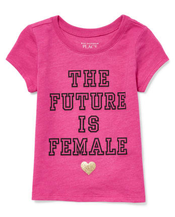 Toddler Girls Mommy and Me Girl Future Is Female Matching Graphic Tee