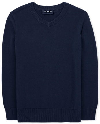 Kids V Neck Sweater