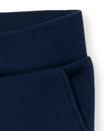 Pantalones deportivos de rizo francés uniforme para niñas