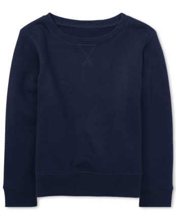 Sweat d'uniforme French Terry pour fille