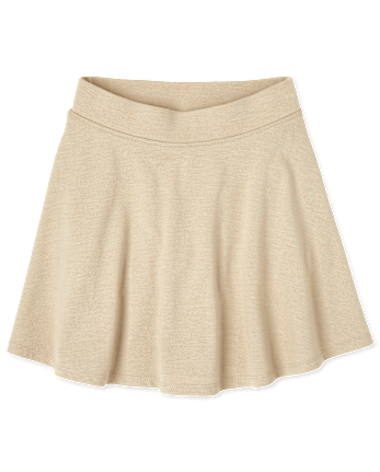 Falda pantalón de punto Ponte de uniforme para niñas - SANDY