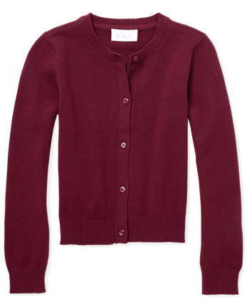 Cárdigan de uniforme para niñas