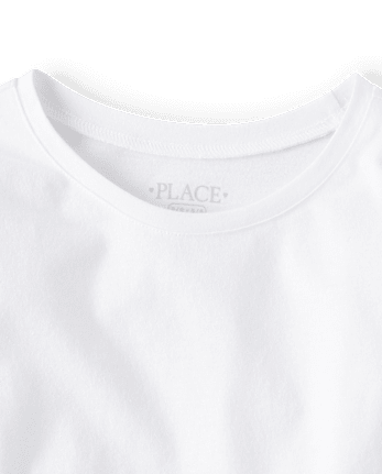 Camiseta básica con capas de uniforme para niñas