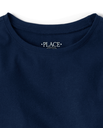 Camiseta básica con capas de uniforme para niñas