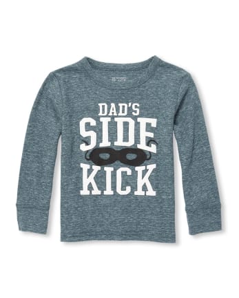 Baby And Toddler Boys Thermal Graphic Top