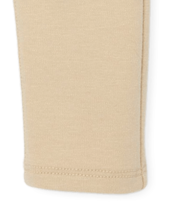 Jeggings de punto Ponte de uniforme para niñas pequeñas