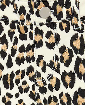 Jegging à enfiler en tricot pailleté imprimé pour bébés et petites filles - PEARLY WHITES