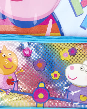 Toddler Girls Peppa Pig Glitter Rainbow Backpack