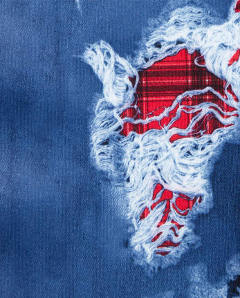 Girls Faux Denim Leggings