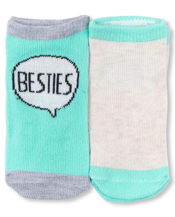 Paquete de 6 calcetines midi de leche y galletas para niñas pequeñas
