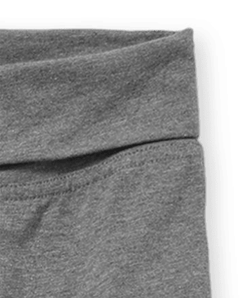 Pantalones de cintura plegable de uniforme activo para niñas