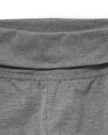 Pantalones de cintura plegable de uniforme activo para niñas