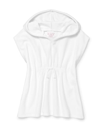 Baby And Toddler Girls Hooded Cover Up