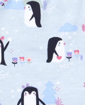 Baby Girls Penguin Pants 2-Pack