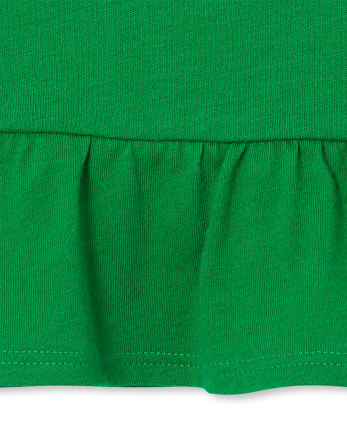 Haut à basque de Noël orné pour bébés et petites filles