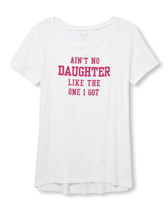 Womens Mommy And Me Daughter Matching Graphic Tee