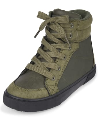 Boys Hi Top Sneakers FOLSOM FOREST The Children s Place