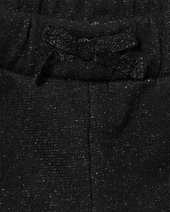 Baby And Toddler Girls Active Glitter French Terry Jogger Pants