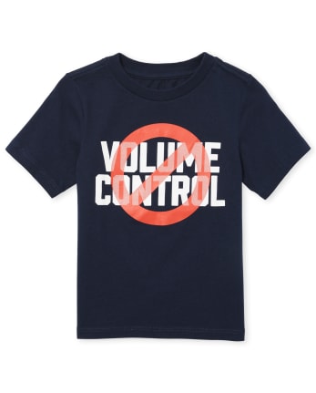 Baby And Toddler Boys Volume Graphic Tee