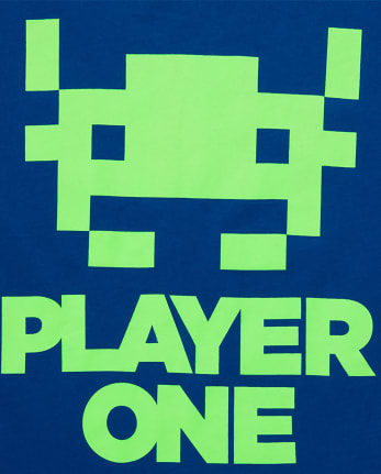 Camiseta con gráfico a juego Dad And Me Player One para hombre