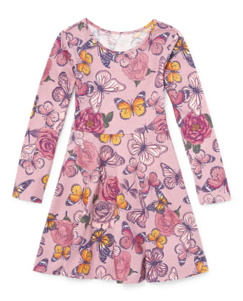 Children's place butterfly dress 2025
