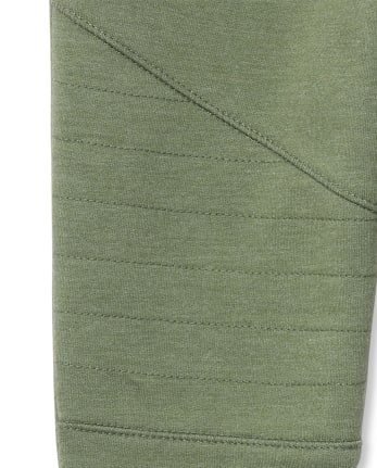 Girls Moto French Terry Leggings