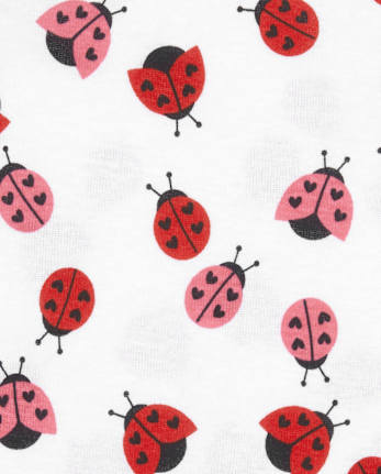 Baby Girls Lady Bug 3-Piece Playwear Set