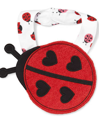 Baby Girls Lady Bug 3-Piece Playwear Set