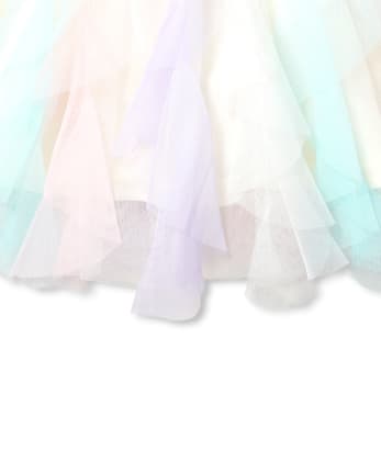 Vestido tutú con lentejuelas para bebés y niñas pequeñas